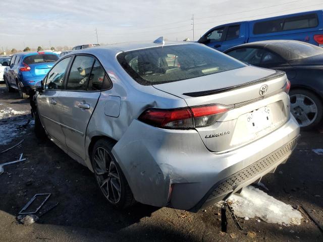 Image 2 of 2020 TOYOTA COROLLA XSE 2020 with VIN JTDT4RCE9LJ011719