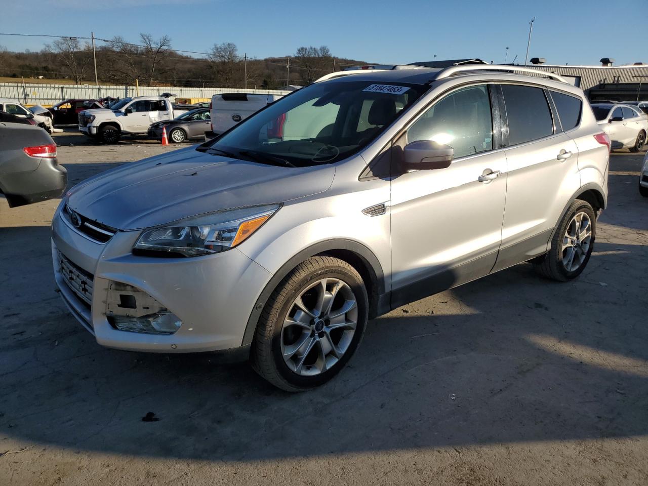 Image 1 of 2014 FORD ESCAPE TITANIUM 2014 with VIN 1FMCU0JXXEUC19685