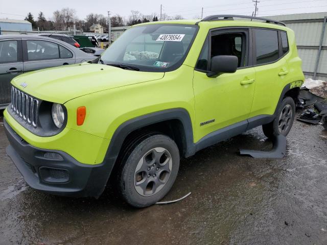Image 1 of 2017 JEEP RENEGADE SPORT 2017 with VIN ZACCJBAB7HPF29215