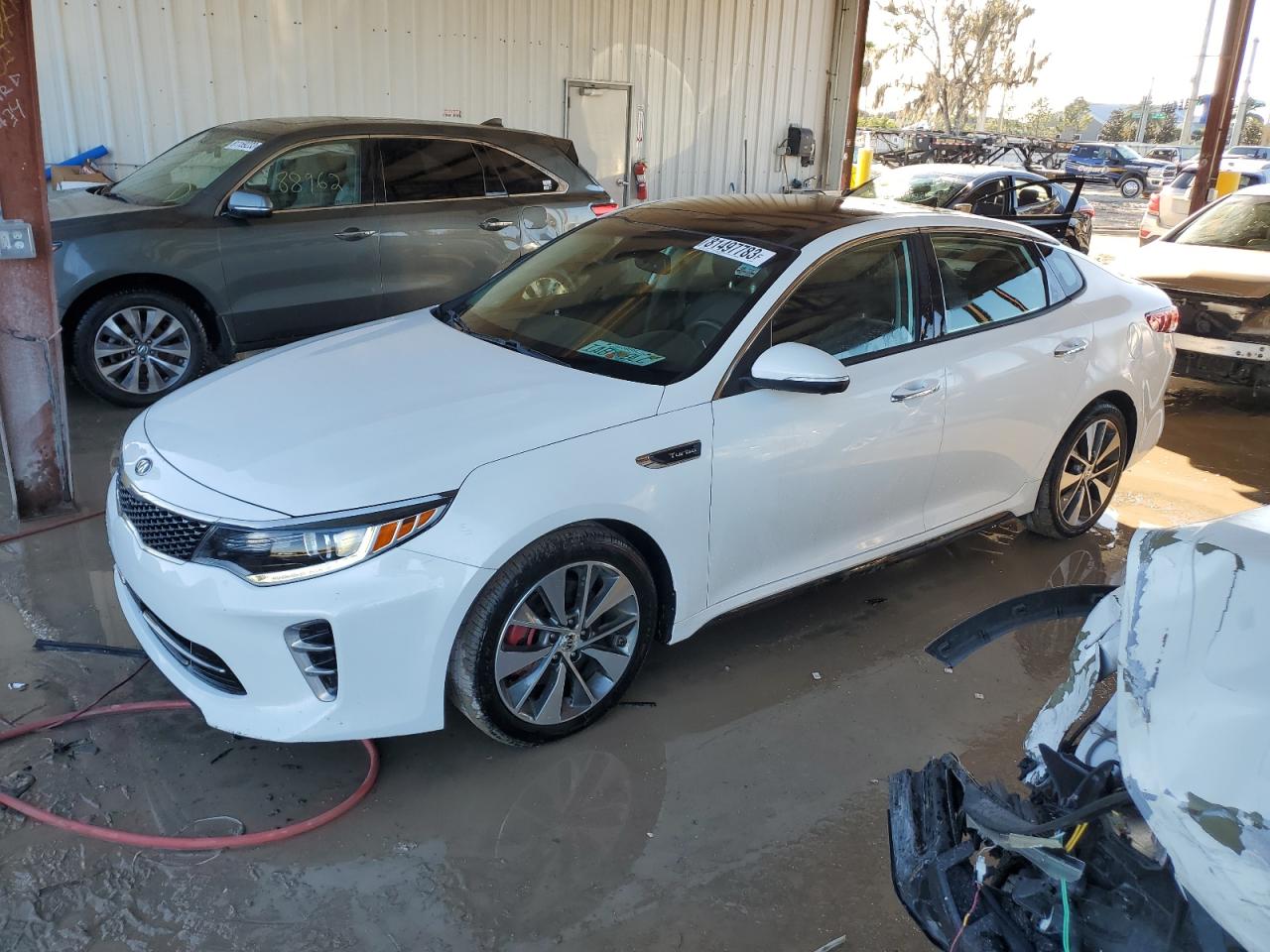 Image 1 of 2016 KIA OPTIMA SX 2016 with VIN 5XXGW4L25GG023865