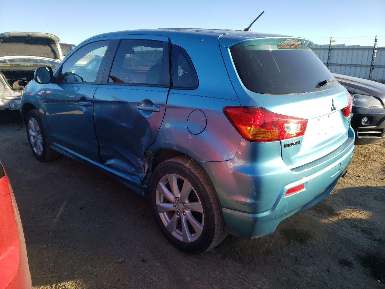 Image 2 of 2012 MITSUBISHI OUTLANDER SPORT SE 2012 with VIN JA4AP4AU5CZ008243