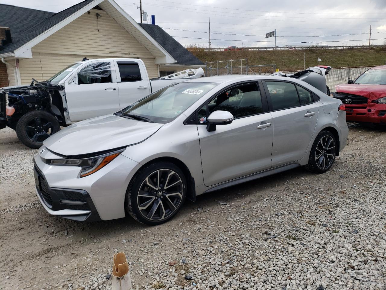 Obraz 1 z 2020 TOYOTA COROLLA SE 2020 z VIN JTDS4RCE3LJ014434