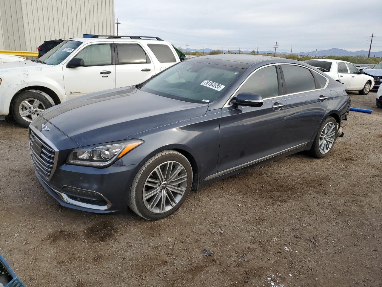 Obraz 1 z 2018 GENESIS G80 BASE 2018 z VIN KMHGN4JE6JU216782