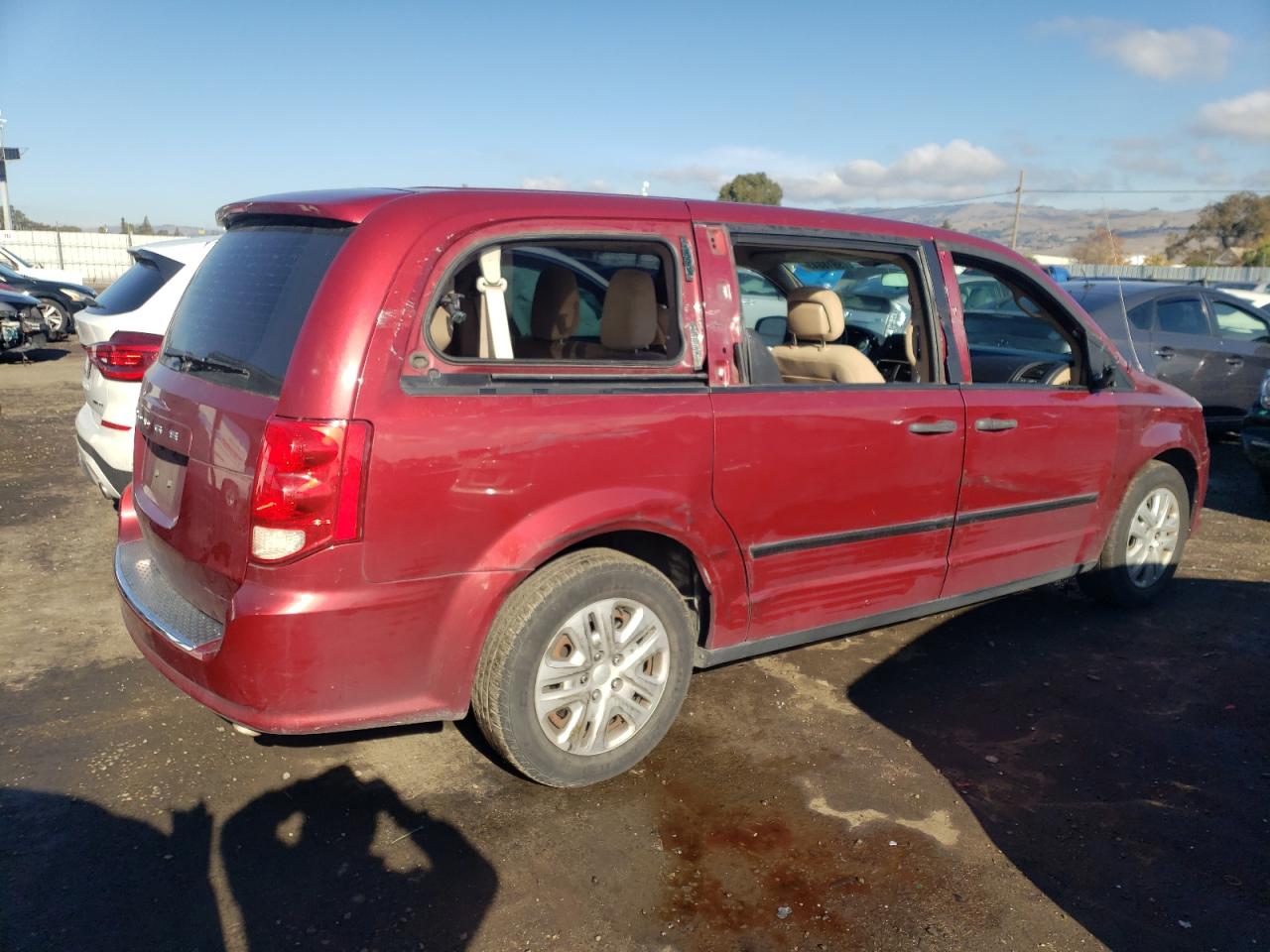 Изображение 3 2016 DODGE GRAND CARAVAN SE 2016 с VIN 2C4RDGBGXGR256175