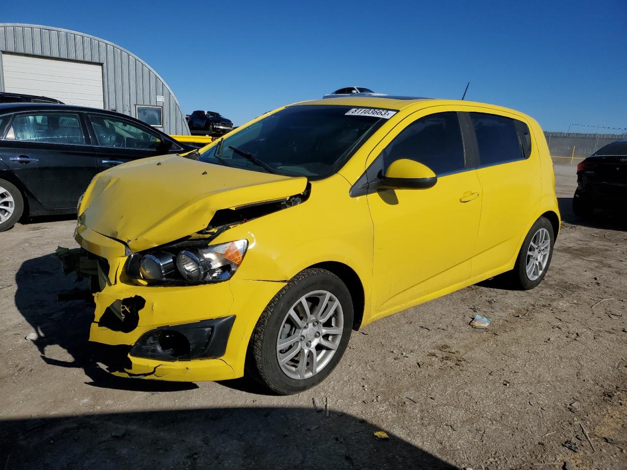 Obraz 1 z 2015 CHEVROLET SONIC LT 2015 z VIN 1G1JC6SH9F4206039