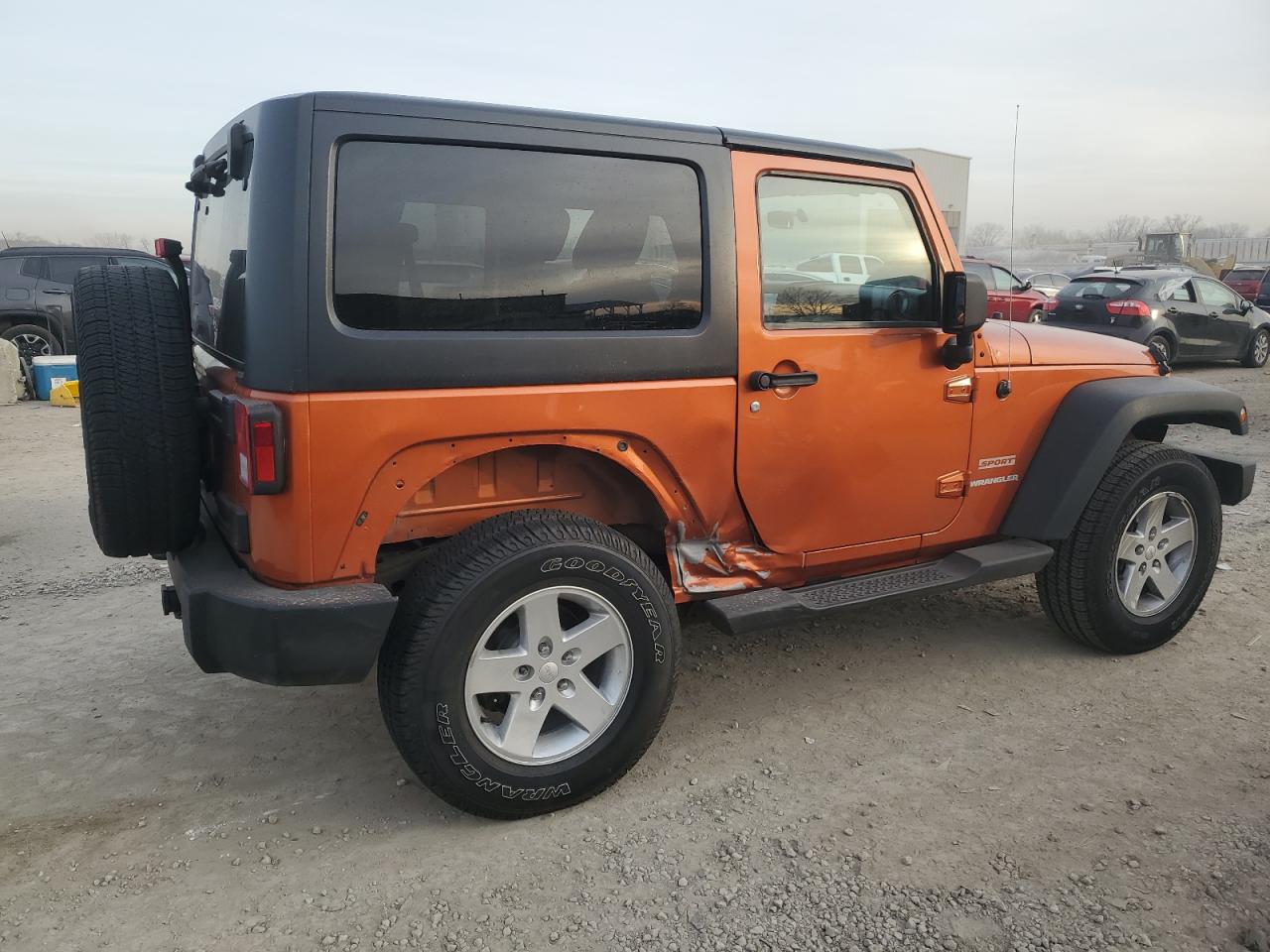 Image 3 of 2011 JEEP WRANGLER SPORT 2011 with VIN 1J4AA2D17BL549433