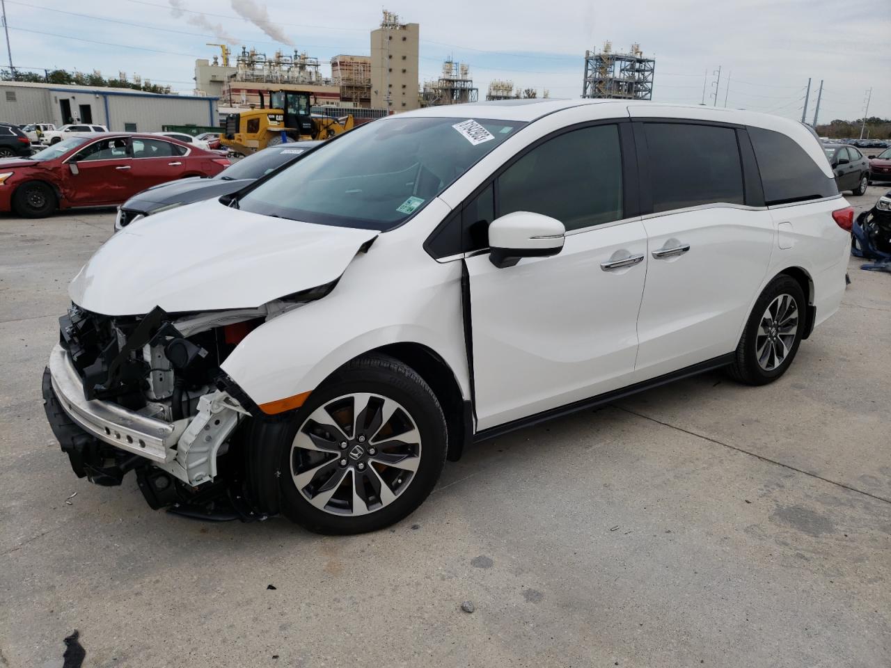 Image 1 of 2023 HONDA ODYSSEY EXL 2023 with VIN 5FNRL6H64PB067917