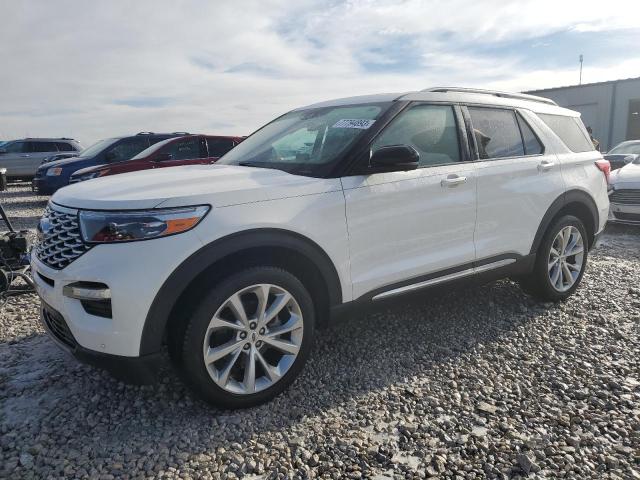 Image 1 of 2021 FORD EXPLORER PLATINUM 2021 with VIN 1FM5K8HC6MGA04186