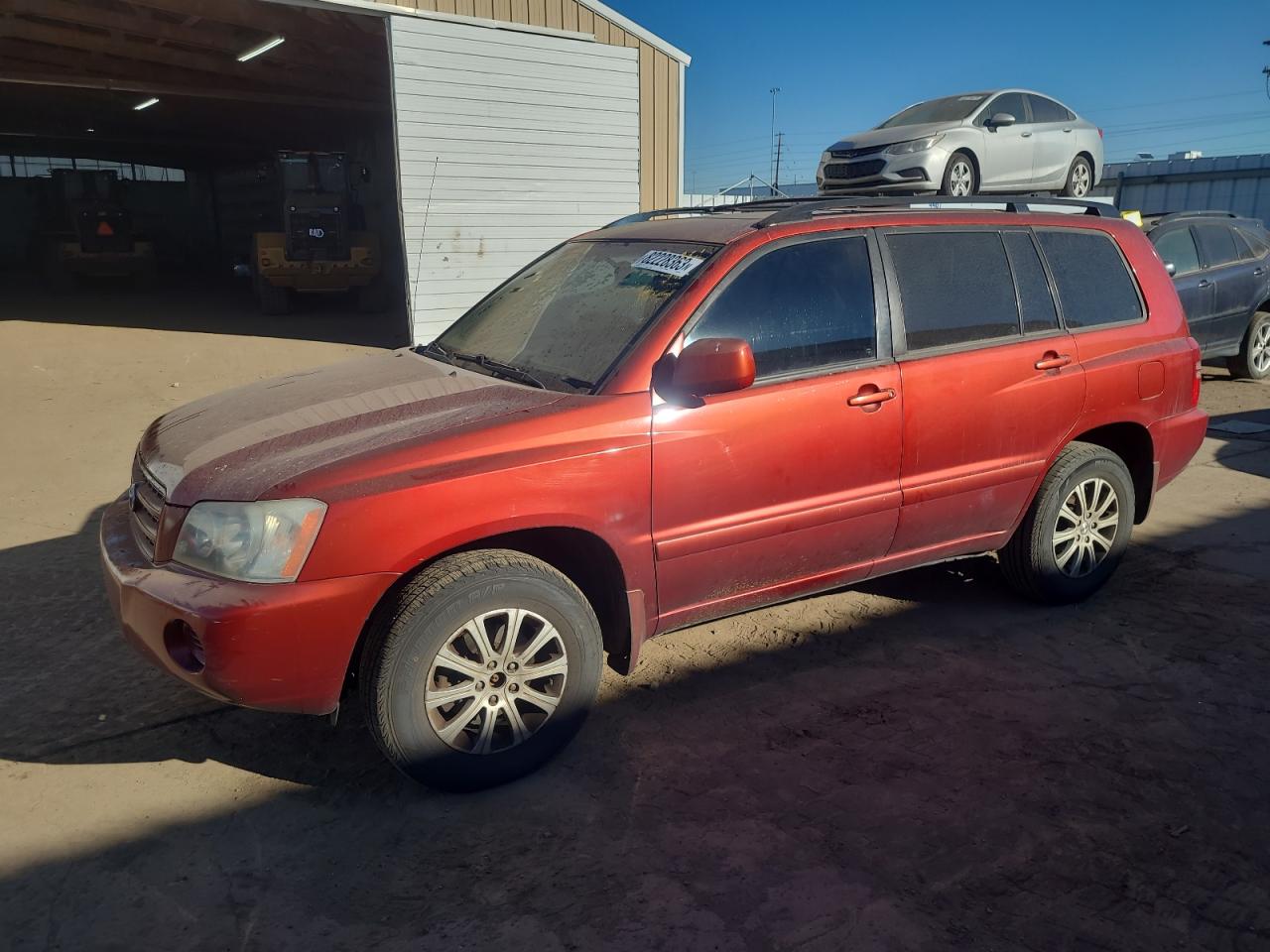 Изображение 1 2001 TOYOTA HIGHLANDER  2001 с VIN JTEHD21A110002962