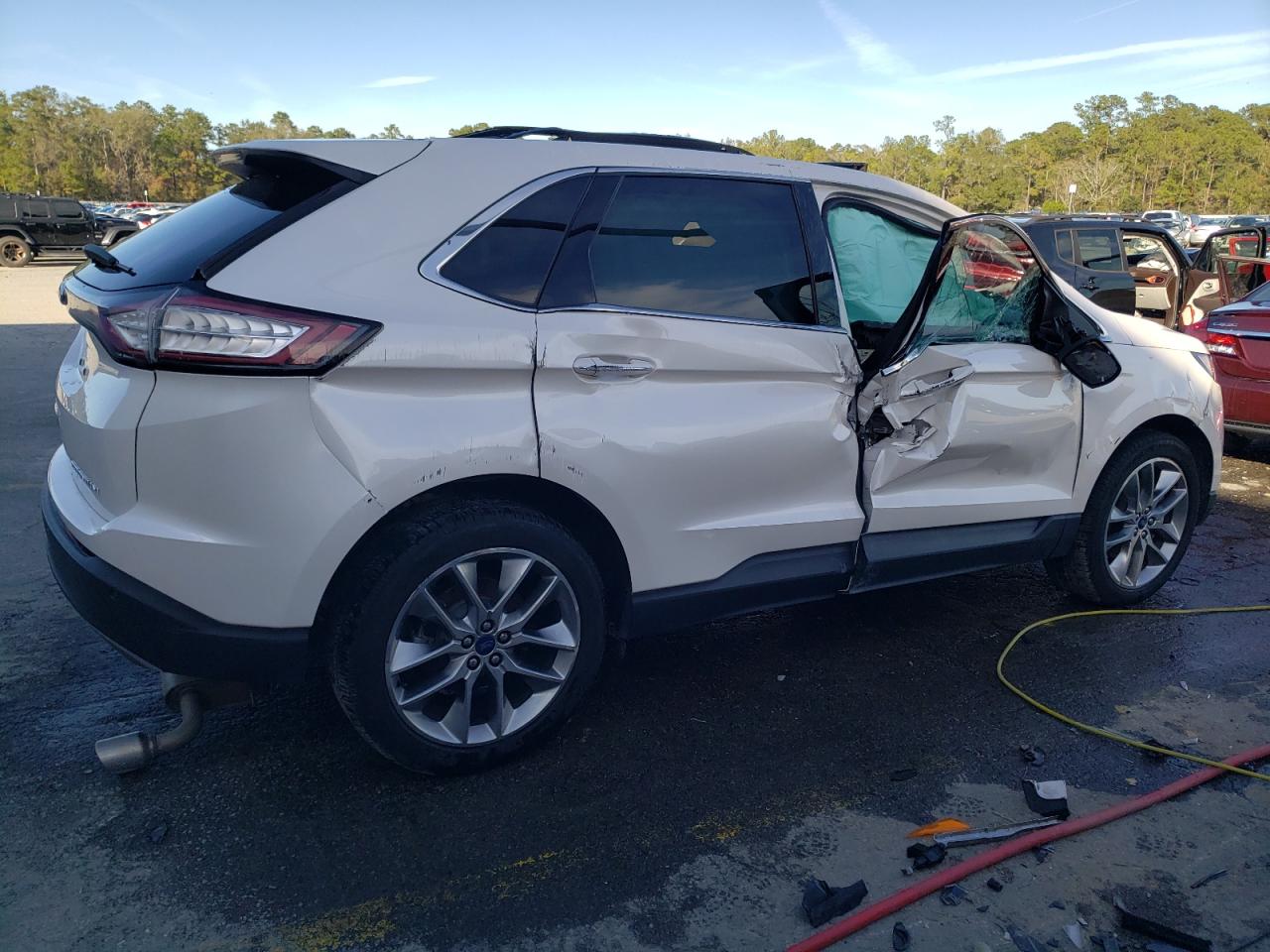 Изображение 3 2018 FORD EDGE TITANIUM 2018 с VIN 2FMPK3K8XJBC34915