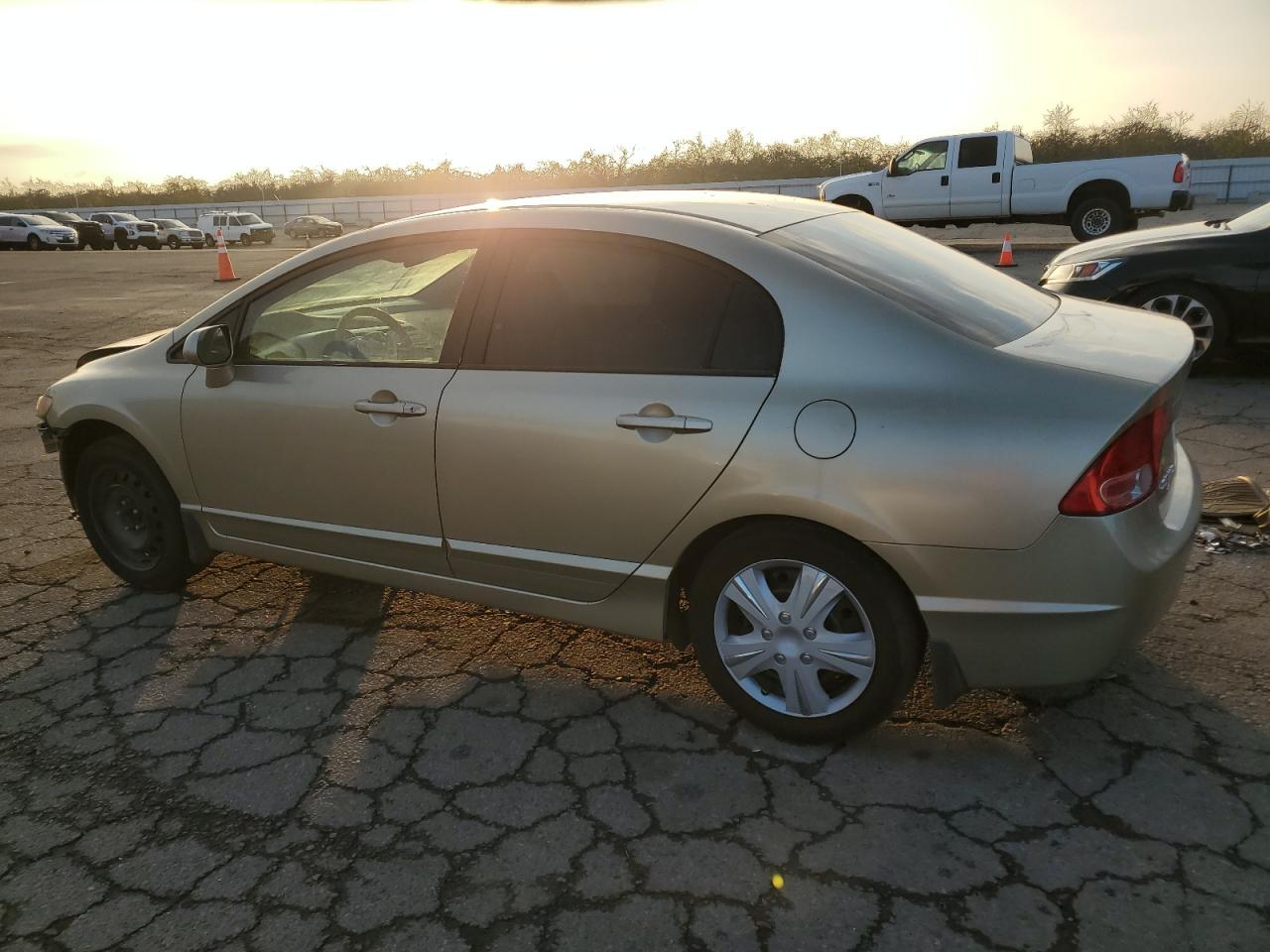 Image 2 of 2007 HONDA CIVIC LX 2007 with VIN 1HGFA165X7L012618