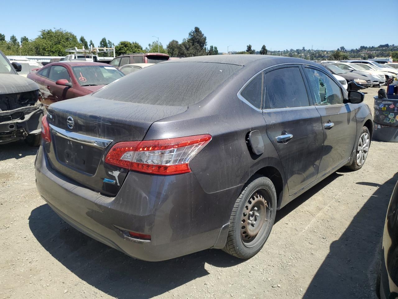 Image 3 of 2014 NISSAN SENTRA S 2014 with VIN 3N1AB7AP0EL690476