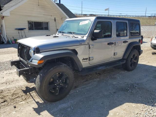 Image 1 of 2020 JEEP WRANGLER UNLIMITED SPORT 2020 with VIN 1C4HJXDN6LW120837