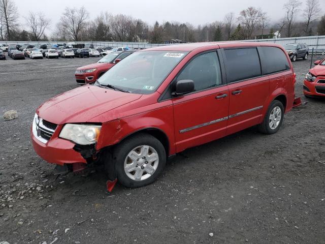 2012 DODGE GRAND CARAVAN SE 2012 image