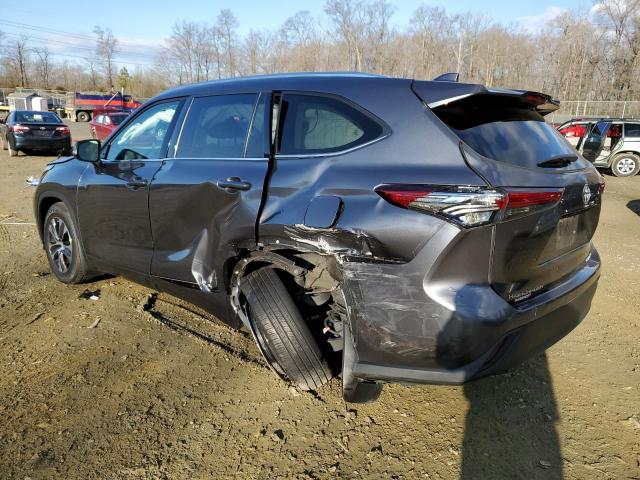 Изображение 2 2020 TOYOTA HIGHLANDER XLE 2020 с VIN 5TDHZRBH8LS019879