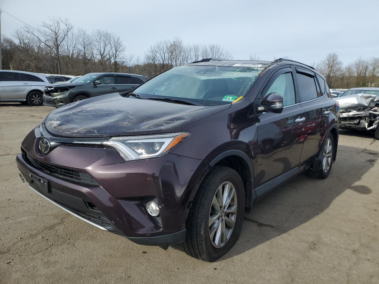 Image 1 of 2018 TOYOTA RAV4 LIMITED 2018 with VIN 2T3DFREV5JW765226