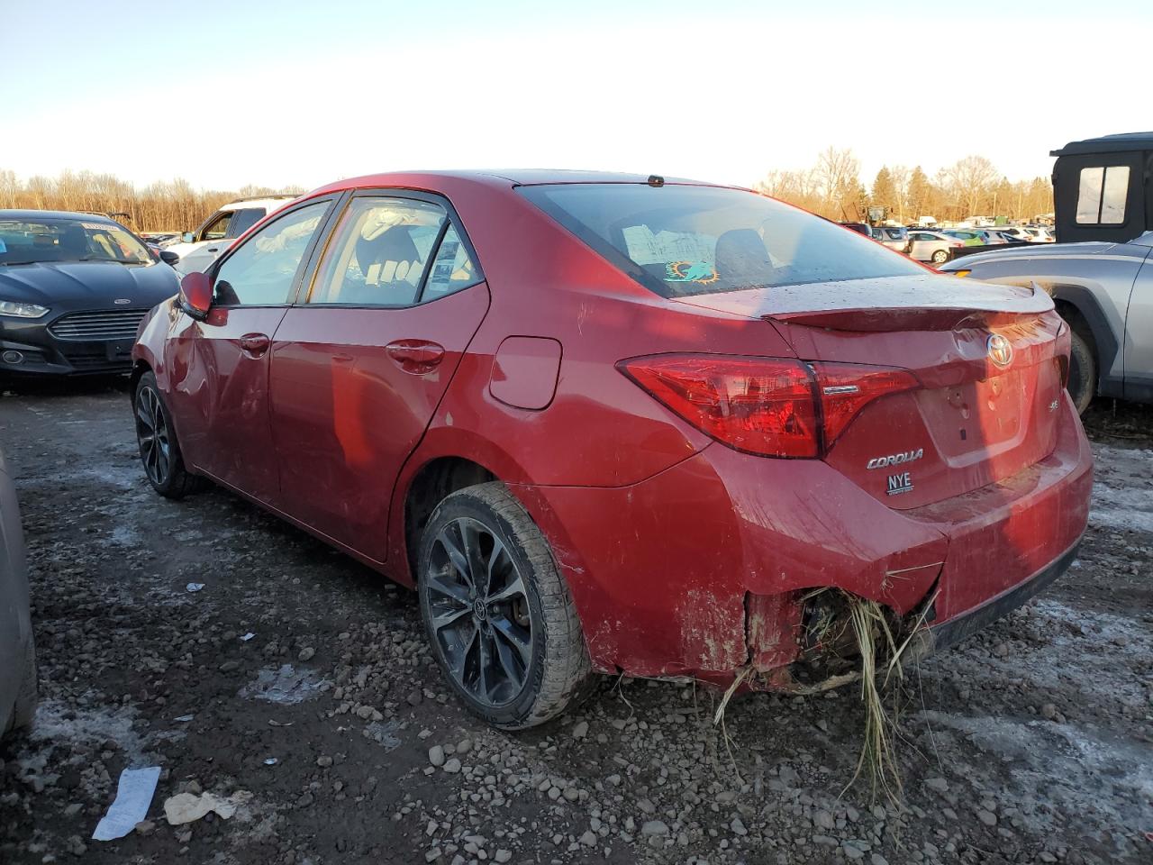 Image 2 of 2018 TOYOTA COROLLA L 2018 with VIN 2T1BURHE0JC060739