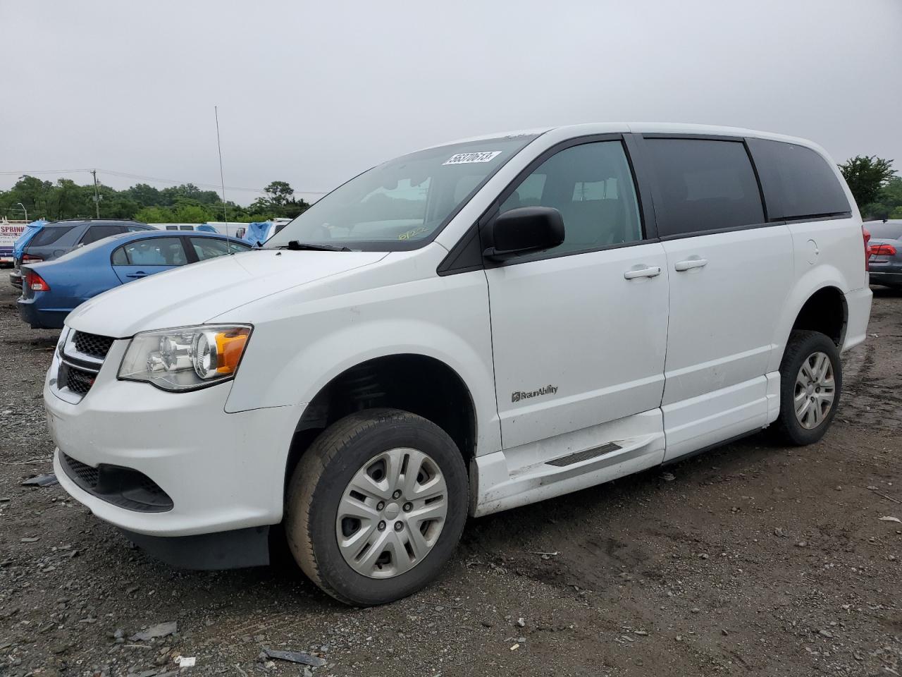 Obraz 1 z 2018 DODGE GRAND CARAVAN SE 2018 z VIN 2C4RDGBG0JR155850