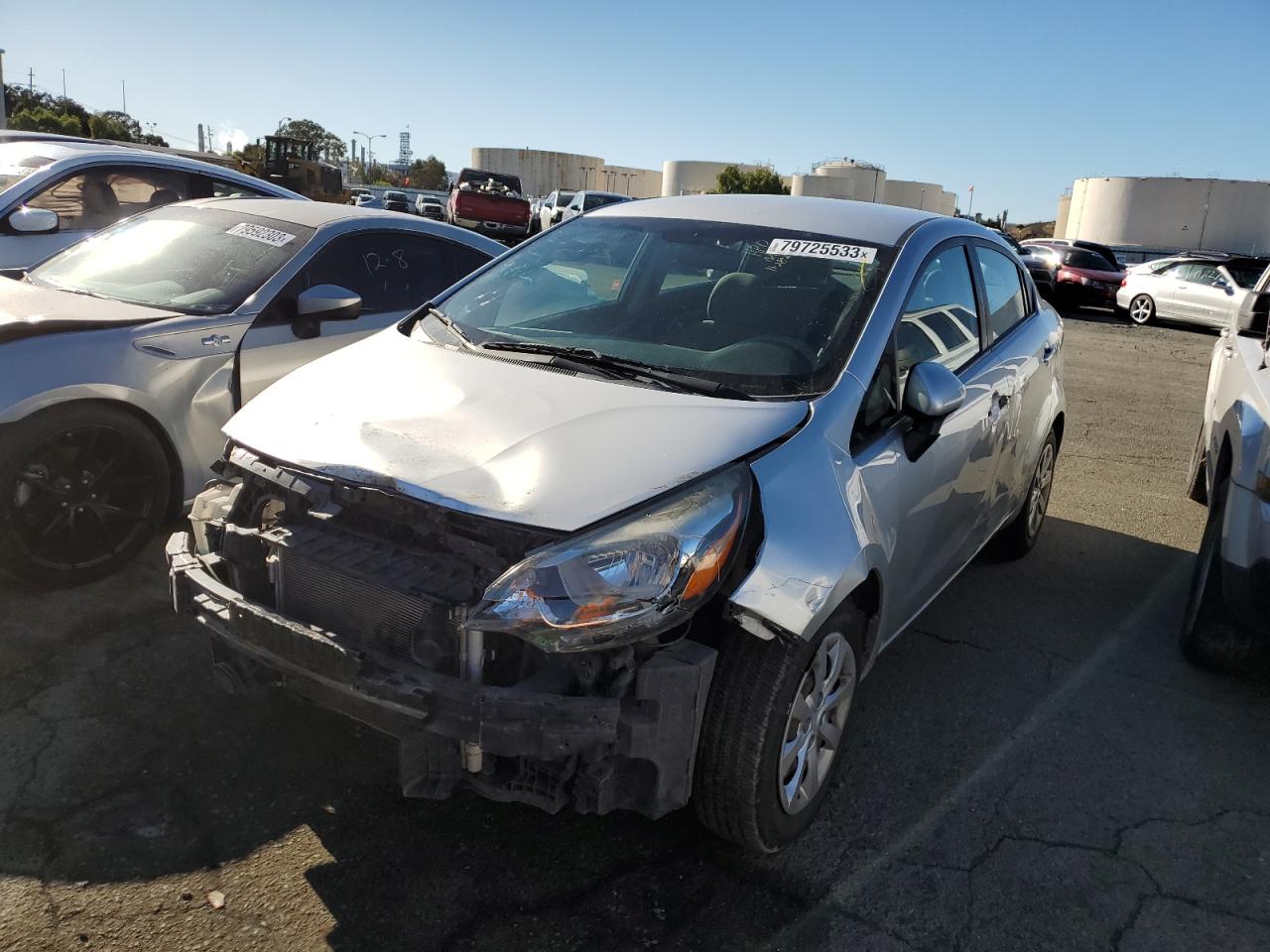 Image 1 of 2016 KIA RIO LX 2016 with VIN KNADM4A3XG6562241