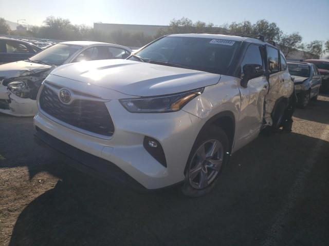 Image 1 of 2021 TOYOTA HIGHLANDER L 2021 with VIN 5TDZZRAH1MS528056