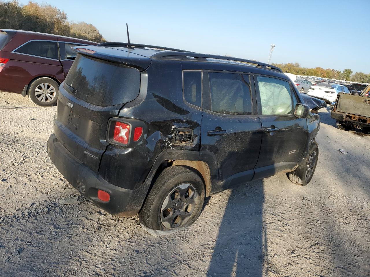 Image 3 of 2017 JEEP RENEGADE SPORT 2017 with VIN ZACCJBAB7HPF29621