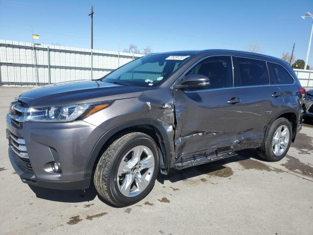 Image 1 of 2019 TOYOTA HIGHLANDER LIMITED 2019 with VIN 5TDDZRFHXKS939214