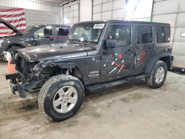 Image 1 of 2018 JEEP WRANGLER UNLIMITED SPORT 2018 with VIN 1C4BJWDGXJL837791