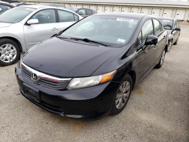 Изображение 1 2012 HONDA CIVIC LX 2012 с VIN 19XFB2F53CE357140