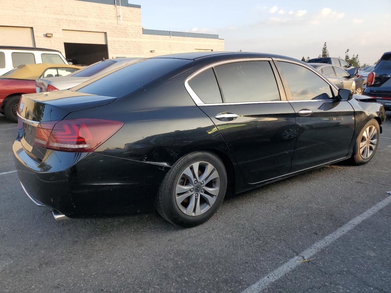 Image 3 of 2014 HONDA ACCORD LX 2014 with VIN 1HGCR2F32EA043581