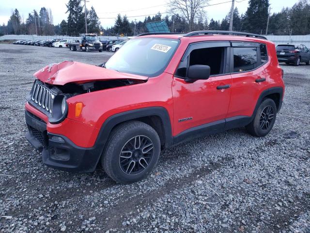 Image 1 of 2015 JEEP RENEGADE SPORT 2015 with VIN ZACCJAAHXFPB78408
