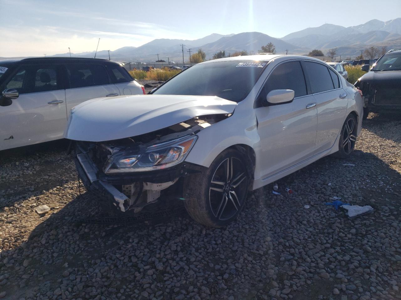 Image 1 of 2016 HONDA ACCORD SPORT 2016 with VIN 1HGCR2F54GA144576