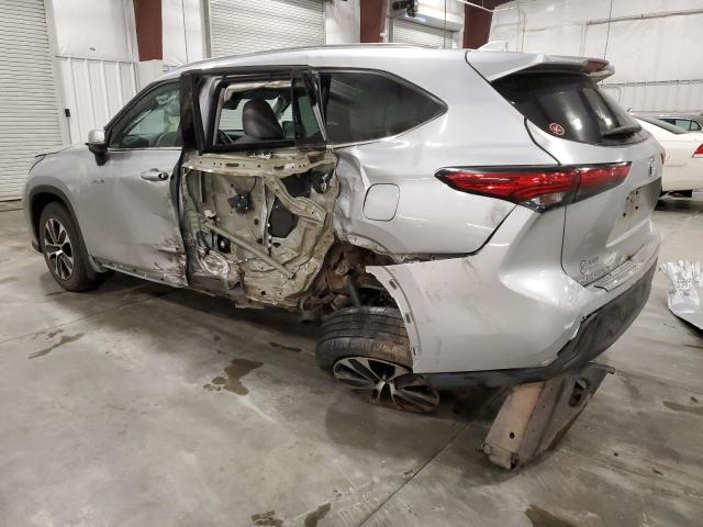 Image 2 of 2021 TOYOTA HIGHLANDER HYBRID XLE 2021 with VIN 5TDGBRCH7MS534789