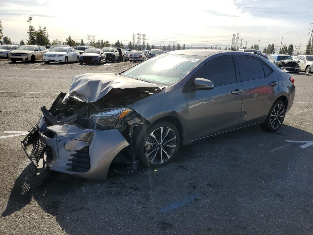 Изображение 1 2019 TOYOTA COROLLA L 2019 с VIN 2T1BURHE9KC136394