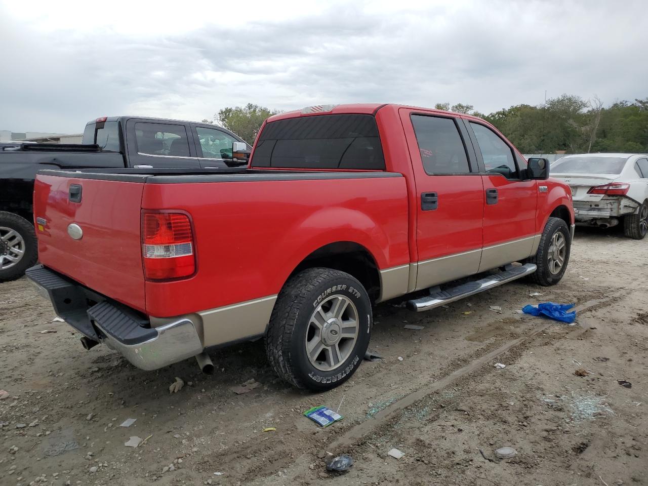 Image 3 of 2007 FORD F150 SUPERCREW 2007 with VIN 1FTPW12V17FA83487
