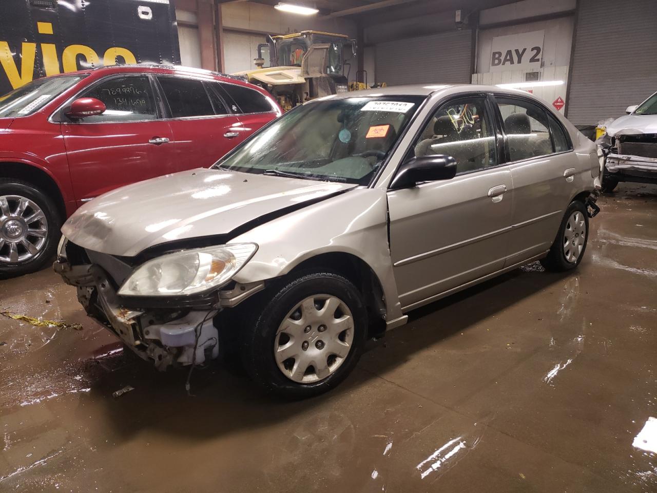 Image 1 of 2004 HONDA CIVIC LX 2004 with VIN 2HGES16594H596687