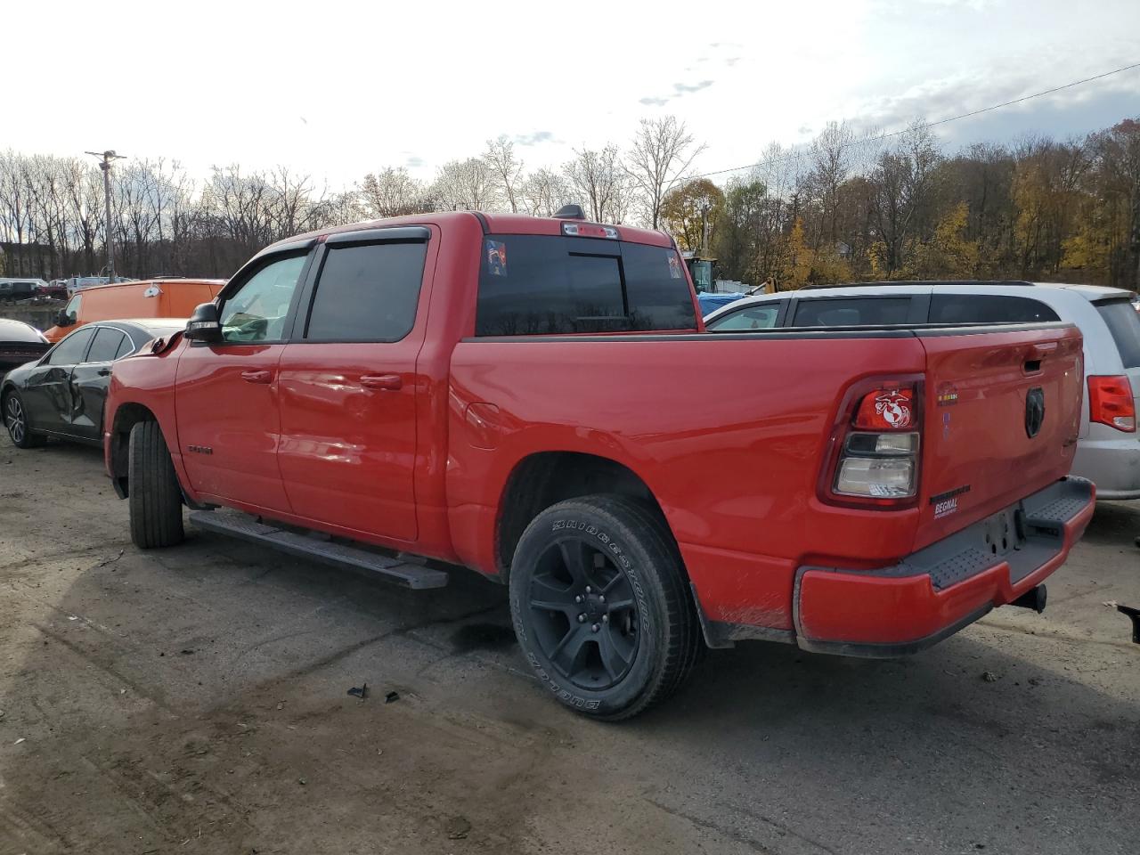 Image 2 of 2022 RAM 1500 BIG HORN/LONE STAR 2022 with VIN 1C6RRFFG8NN342060