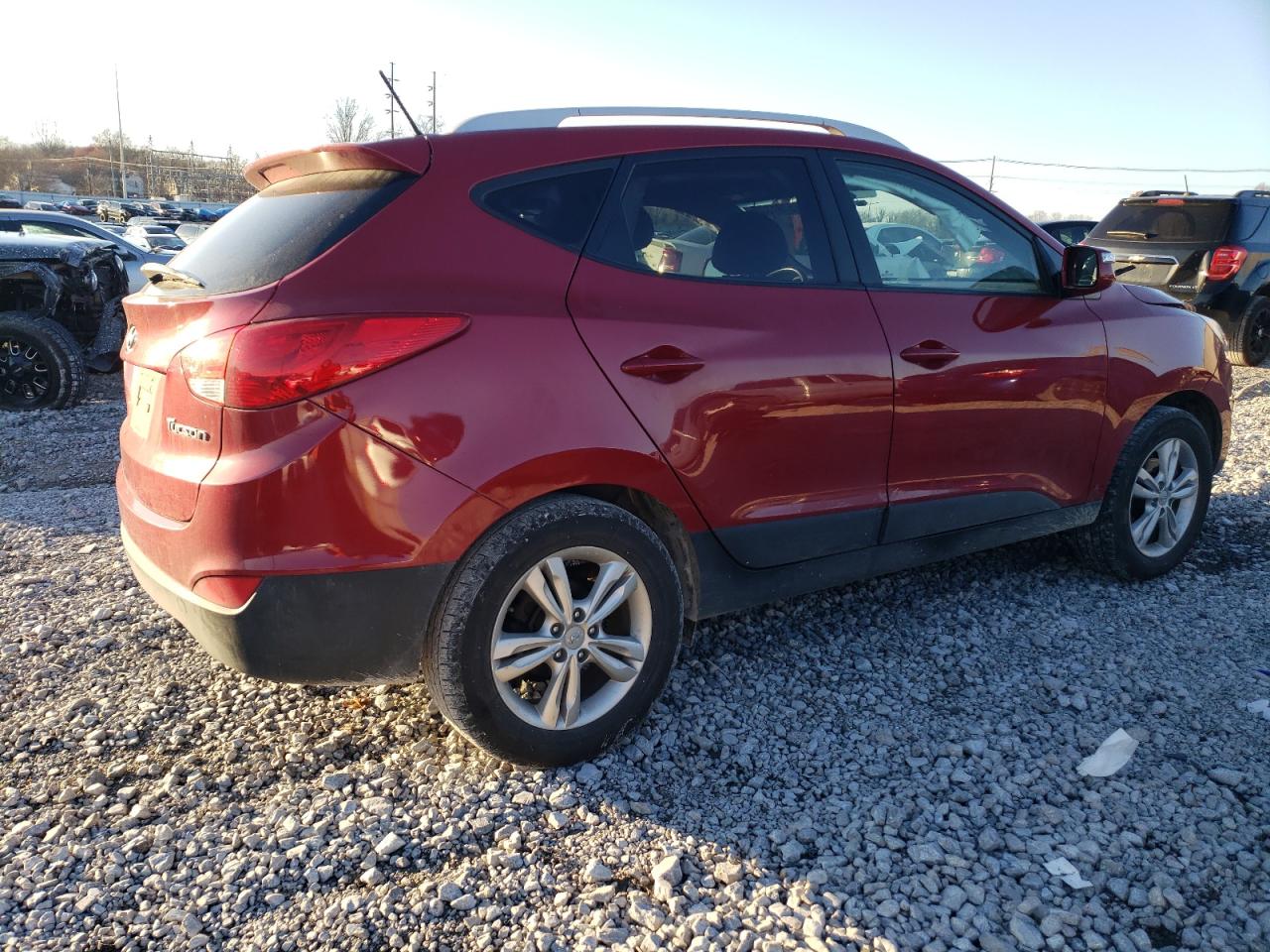 Image 3 of 2013 HYUNDAI TUCSON GLS 2013 with VIN KM8JU3ACXDU547886