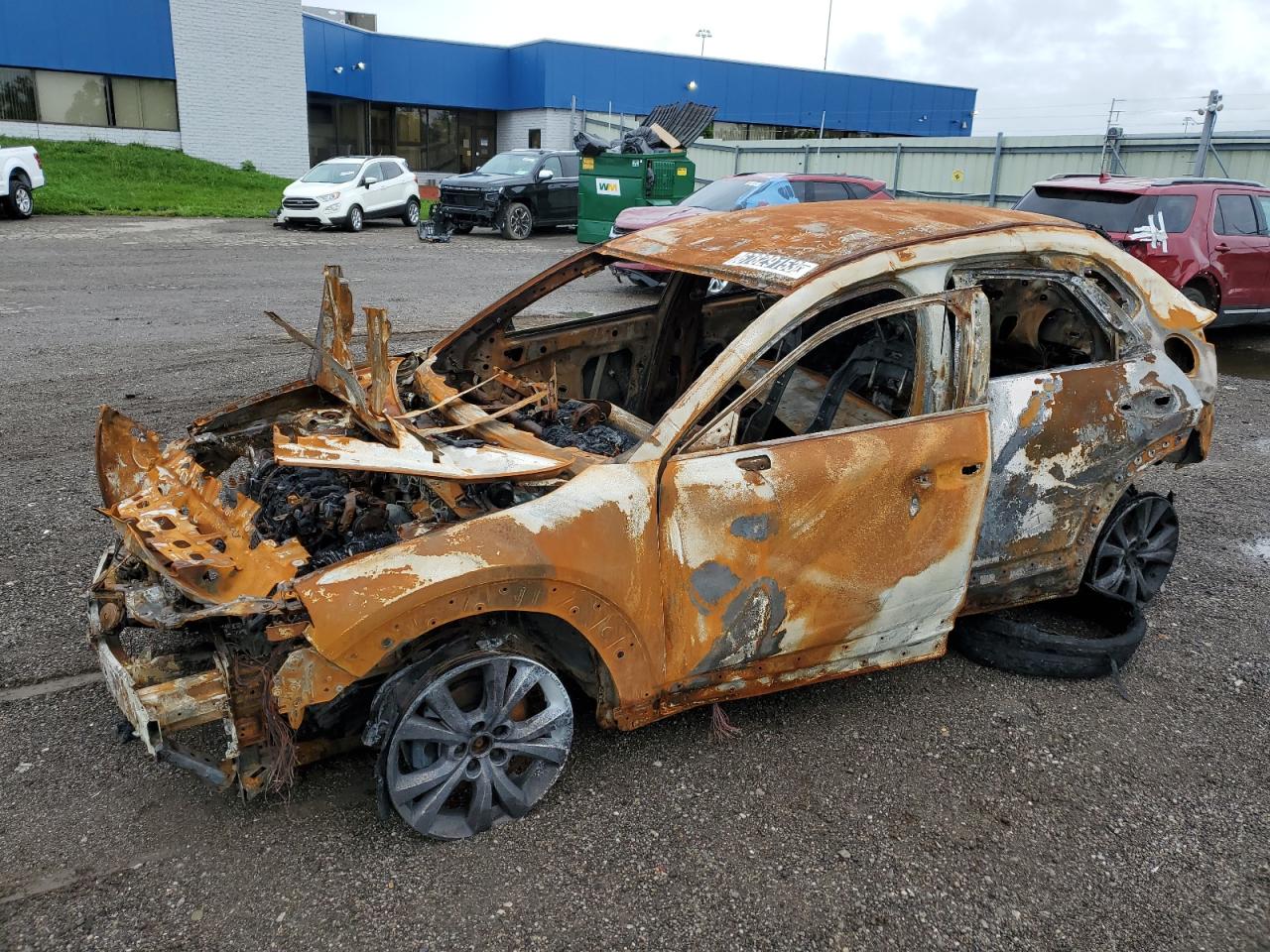 Image 1 of 2021 MAZDA CX-30 SELECT 2021 with VIN 3MVDMBBL7MM247266