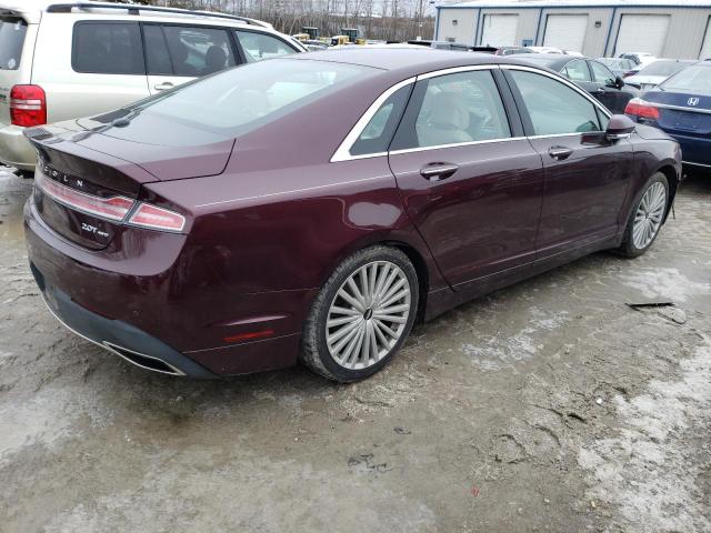 Image 3 of 2017 LINCOLN MKZ RESERVE 2017 with VIN 3LN6L5F9XHR621807