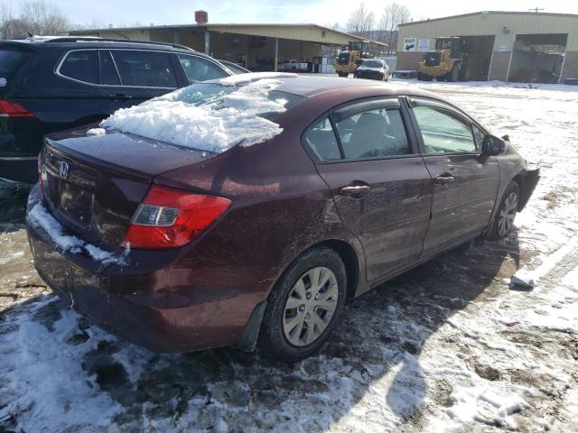Image 3 of 2012 HONDA CIVIC LX 2012 with VIN 19XFB2F57CE339613