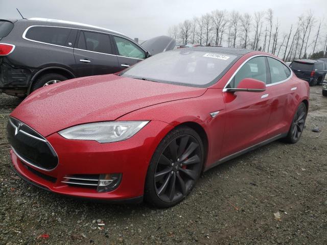 Obraz 2015 TESLA MODEL S  2015