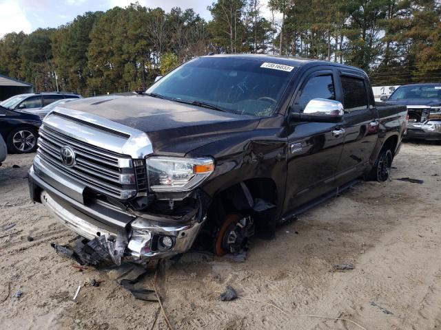 Image 1 of 2019 TOYOTA TUNDRA CREWMAX 1794 2019 with VIN 5TFAY5F18KX798123