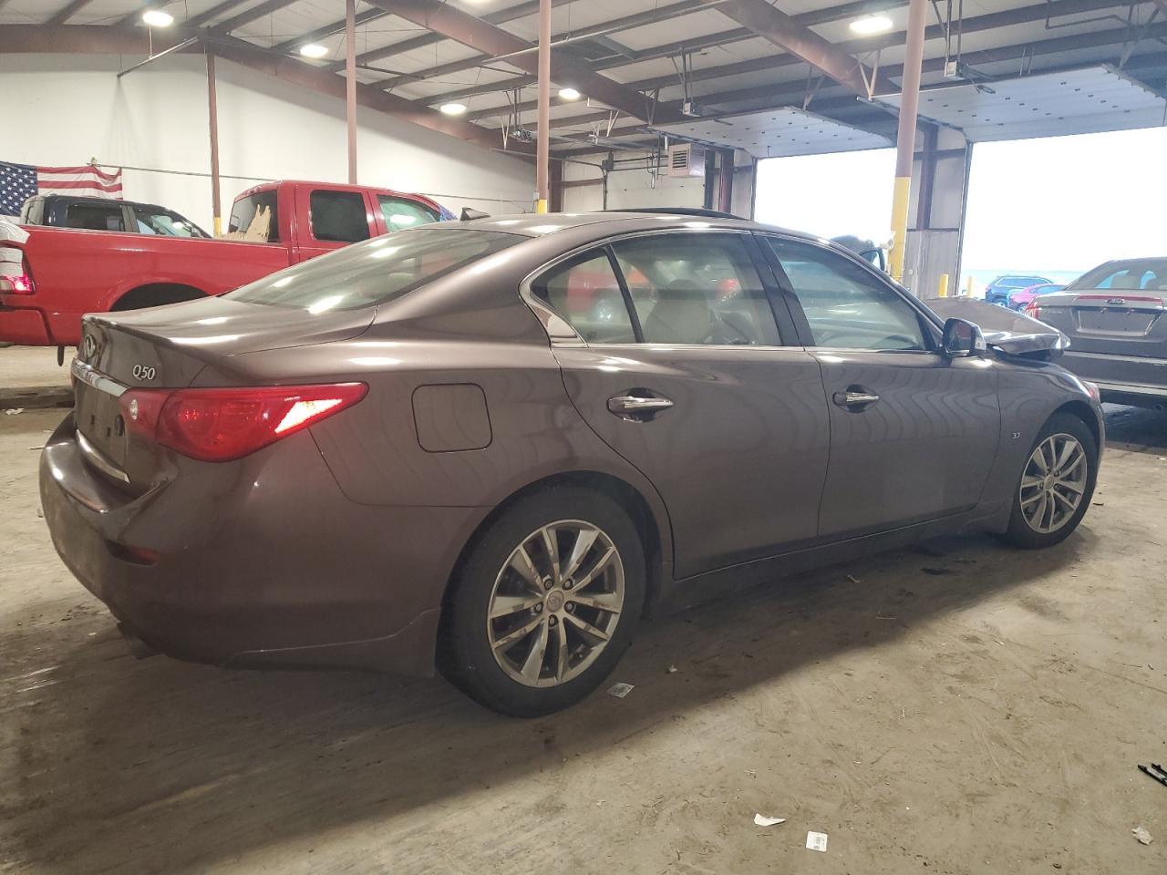Image 3 of 2014 INFINITI Q50 BASE 2014 with VIN JN1BV7AR4EM697109