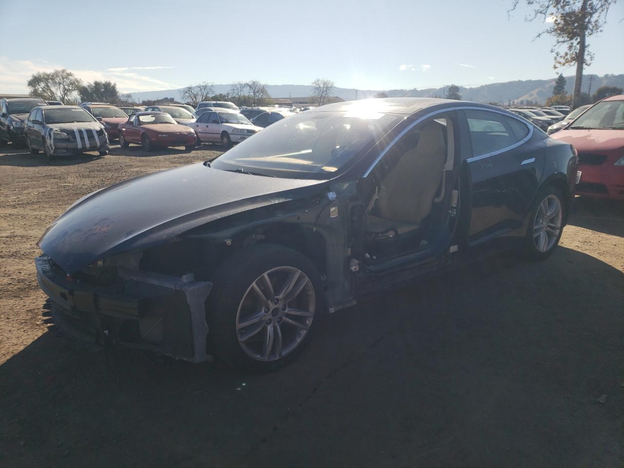 Image 1 of 2013 TESLA MODEL S  2013 with VIN 5YJSA1CG3DFP09467