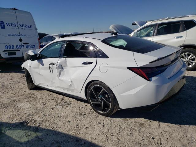 Image 2 of 2021 HYUNDAI ELANTRA N LINE 2021 with VIN KMHLR4AFXMU197346
