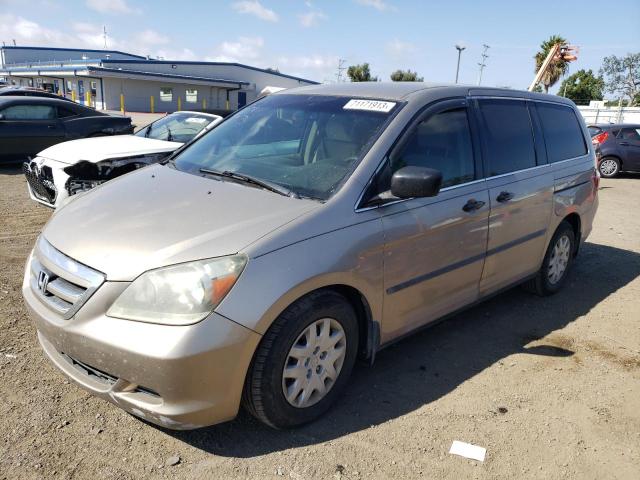 Image 1 of 2006 HONDA ODYSSEY LX 2006 with VIN 5FNRL382X6B117410