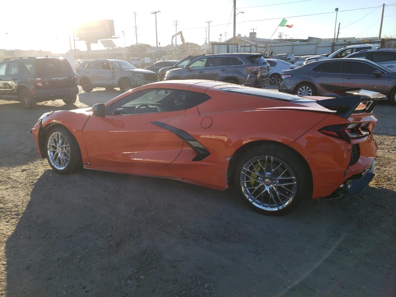 Image 2 of 2020 CHEVROLET CORVETTE STINGRAY 1LT 2020 with VIN 1G1Y62D40L5112467