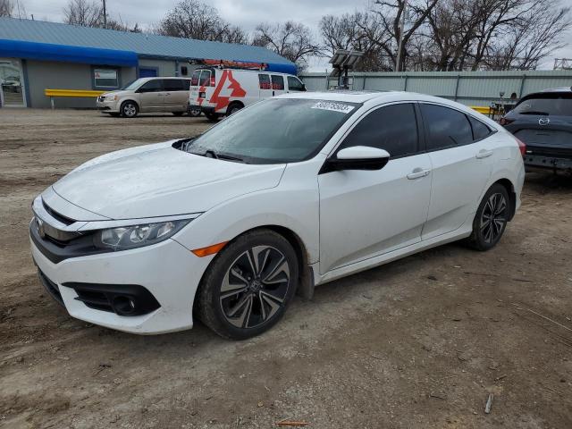 Image 1 of 2018 HONDA CIVIC EXL 2018 with VIN JHMFC1F74JX011408