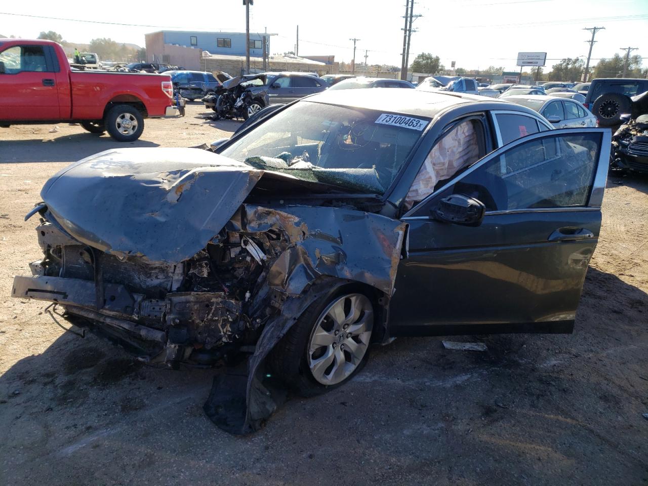 Image 1 of 2009 HONDA ACCORD EX 2009 with VIN 1HGCP26709A193185