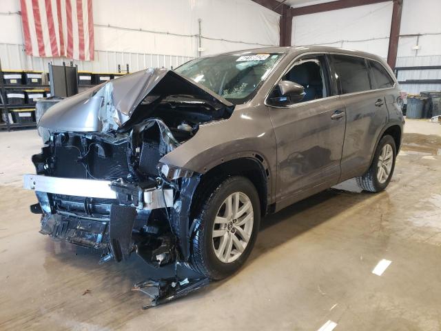 Изображение 1 2016 TOYOTA HIGHLANDER LE 2016 с VIN 5TDZARFH3GS022863